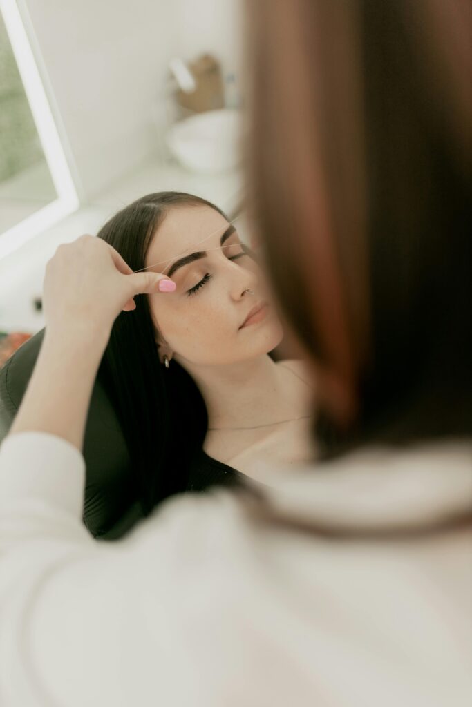 eyebrow threading NSS