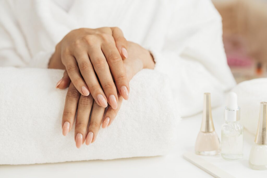 Manicure and pedicure